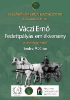 Váczi Ernő Fedettpályás Fogathajtó Emlékverseny - 2022.10.29-30.