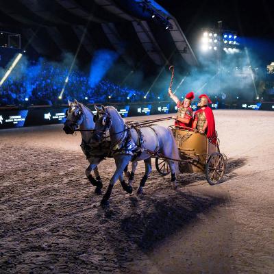 Lipicai fogat a marokkói éjszakában