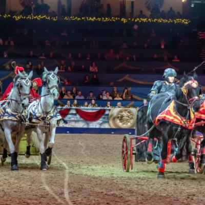 London International Horse Show - római fogat