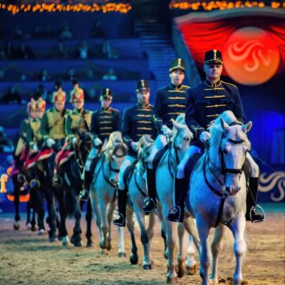 London International Horse Show – Magyar huszárok lipicaiakon 
