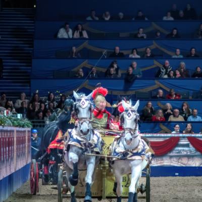 London International Horse Show - római fogat