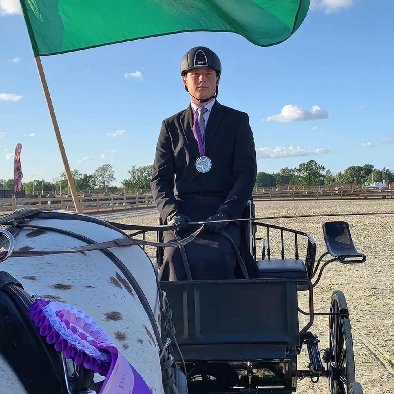 Juhász Bertold - fogathajtó versenyző